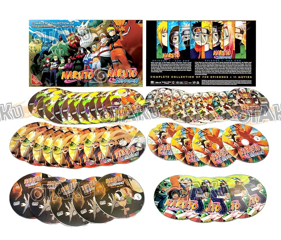 NARUTO / NARUTO SHIPPUDEN (1-720 EPISODES + 11 MOVIES